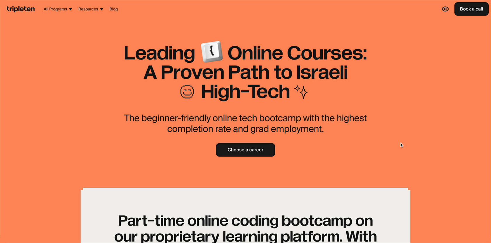 Web accessibility widget for TripleTen